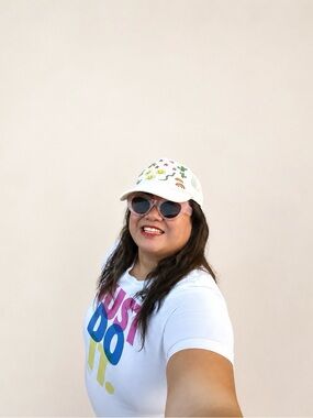 White Trucker Hat